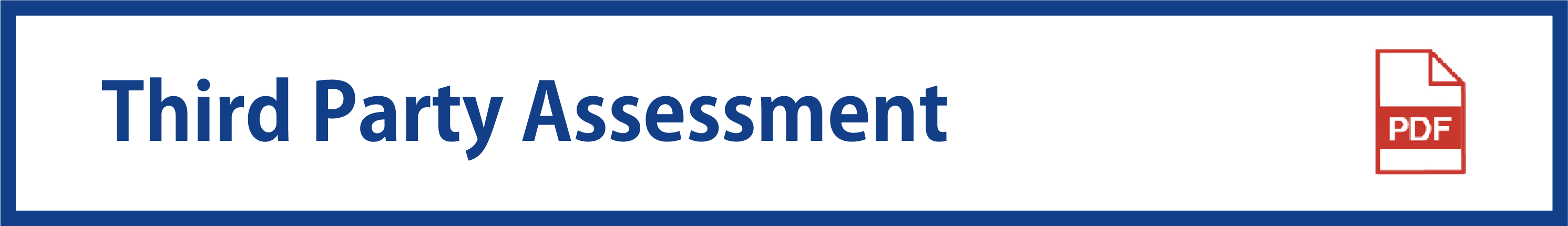 Third Party Assessment